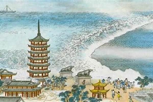 《十七日观潮》赏析漫漫平沙走白虹, 瑶台